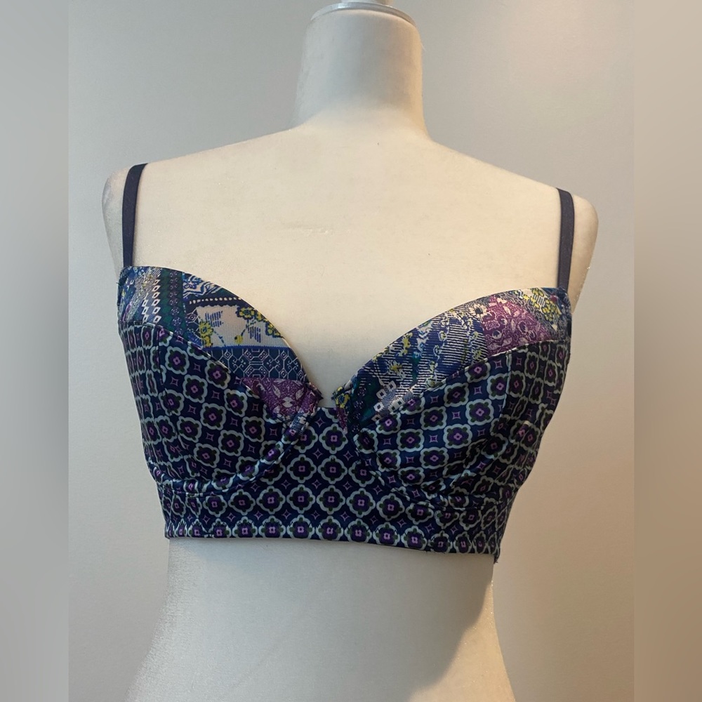 Victoria's Secret Very Sexy Bra Bralette Crop Top Lined Demi - Size 34B